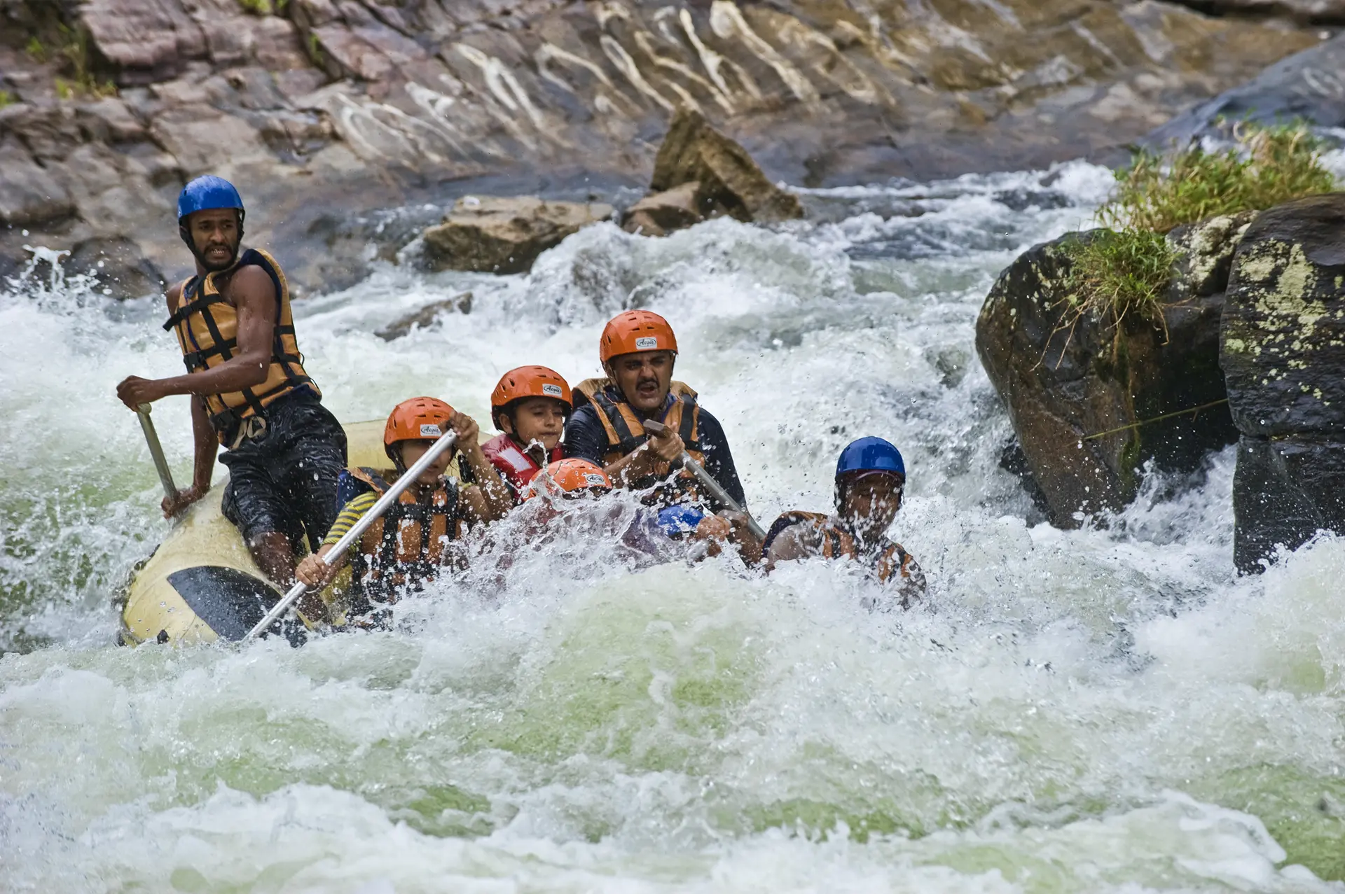 Rafting at Kitulgala